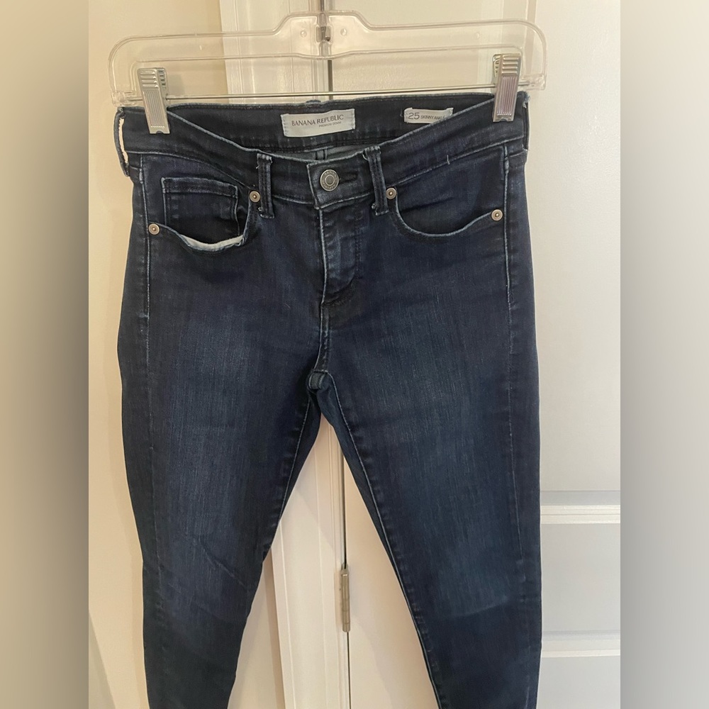 Banana Republic Women’s 25 Skinny Ankle Premium Denim Jeans
